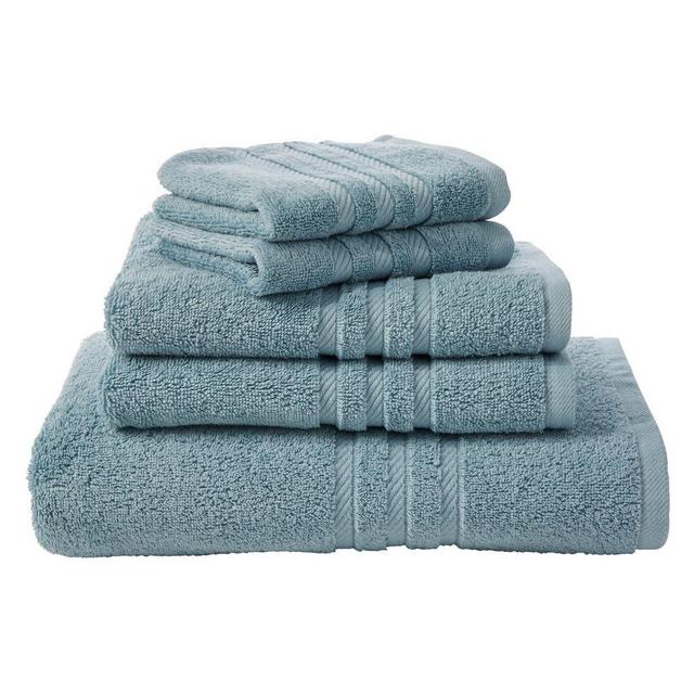 L.L.Bean Egyptian Cotton Towels Blue Quartz Bath Towels