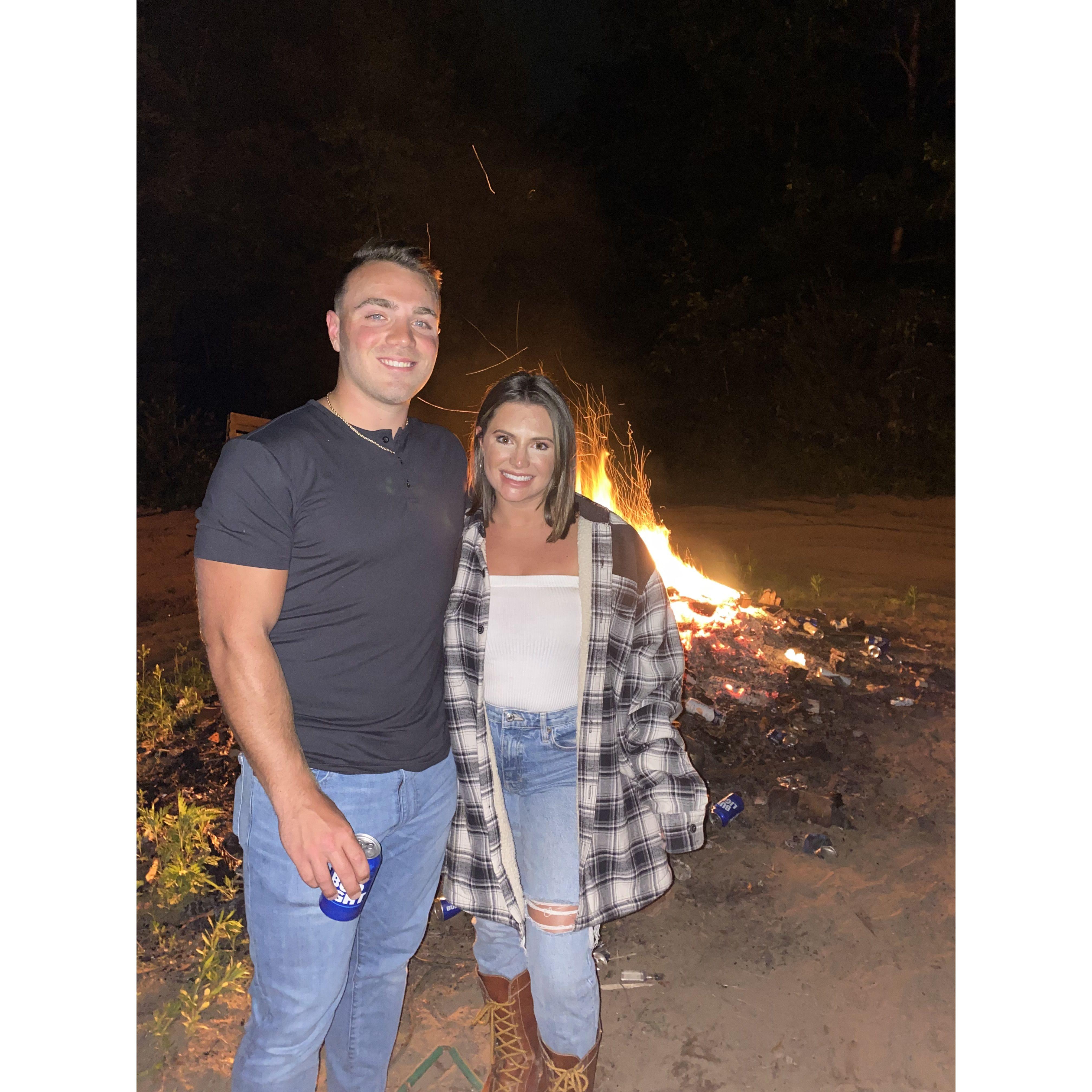 Jenna's first time visiting Chris's hometown