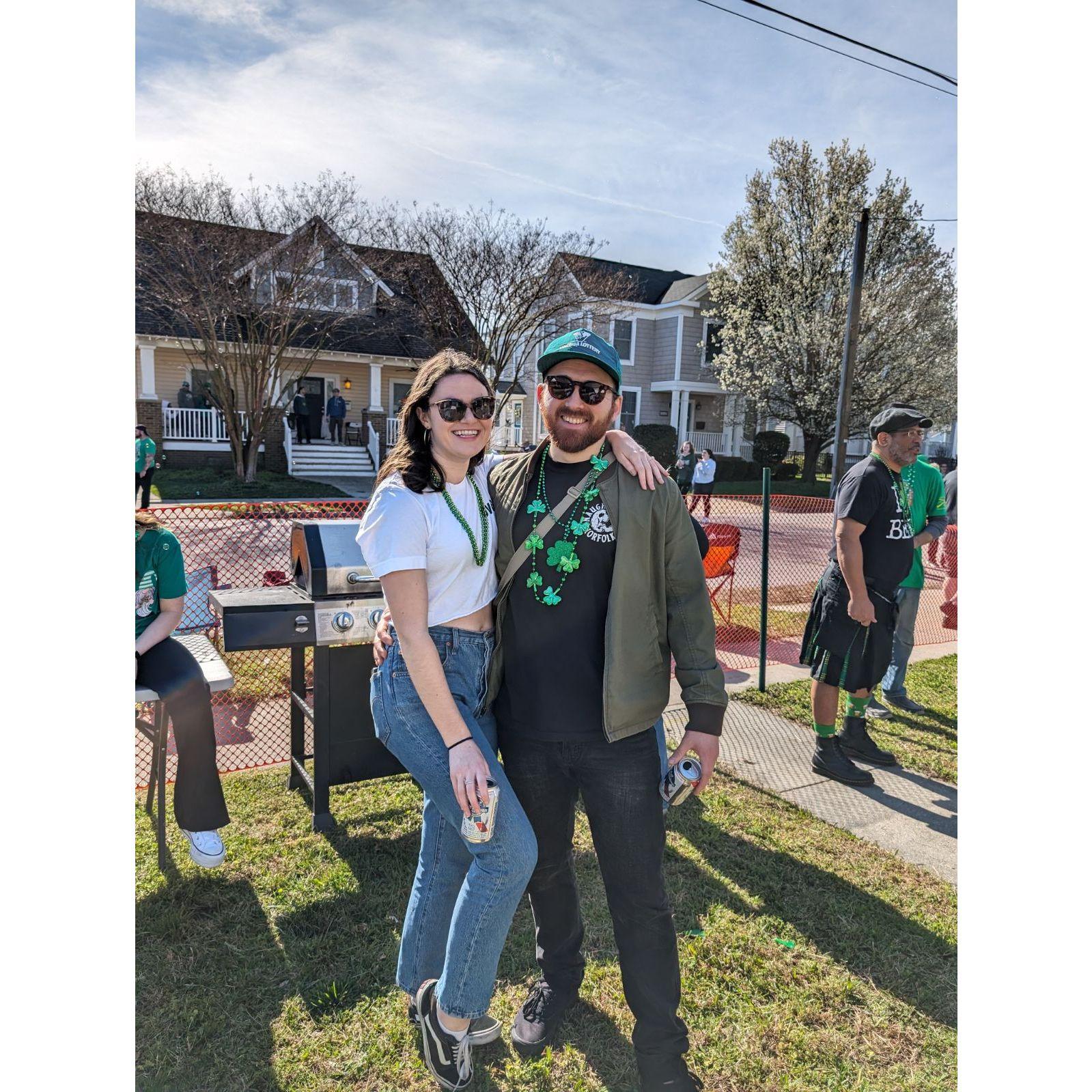 St Paddy's Day Parade, an esteemed Norfolk Tradition