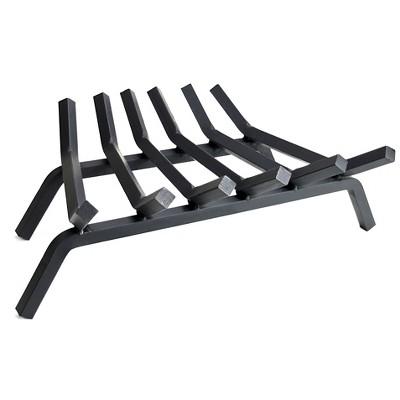 Pleasant Hearth 7.5" Steel Grate, 24" 5 bar - Black