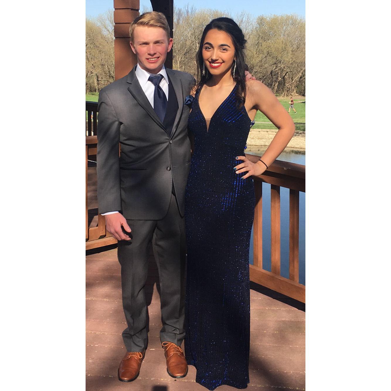 First prom together!