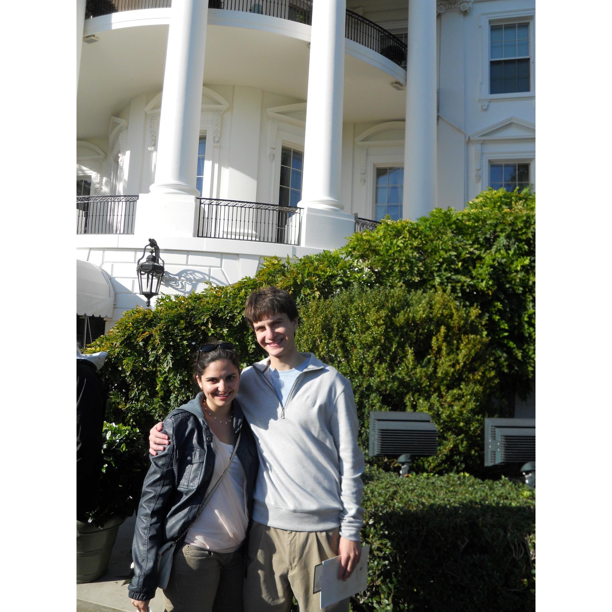 The White House Fall Garden Tour (2012) - our first date!