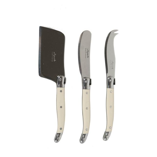 Laguiole Ivory Cheese Knife Set