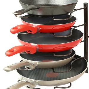 SimpleHouseware Kitchen Cabinet Pantry Pan and Pot Lid Organizer Rack Holder