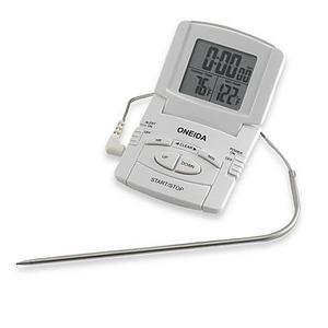 Oneida® Digital Probe Cooking  Thermometer with Timer