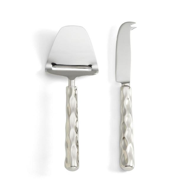 Michael Wainwright - Truro Platinum Cheese Shaver & Knife Set