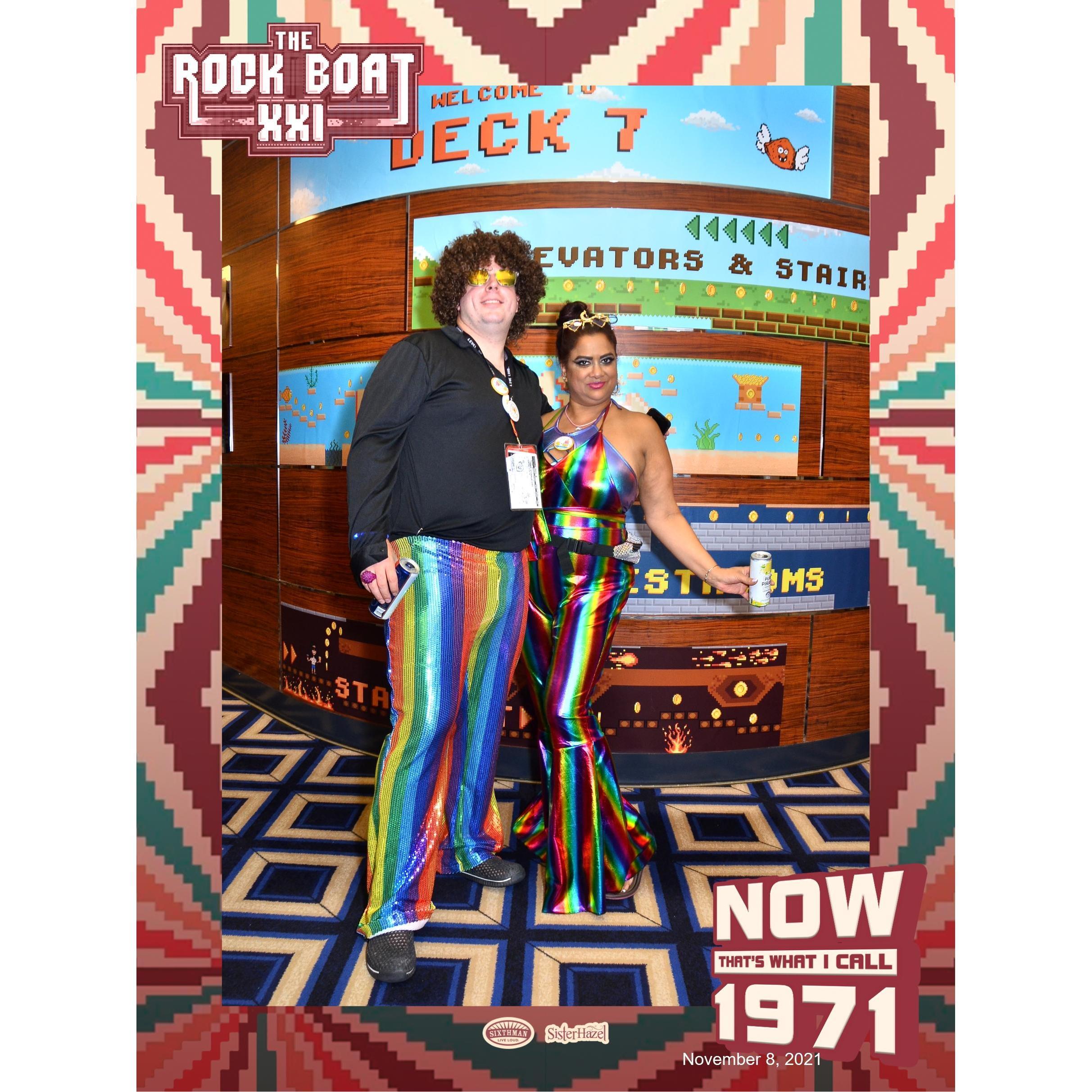 The Rock Boat XXI for the 1971 Theme Night.