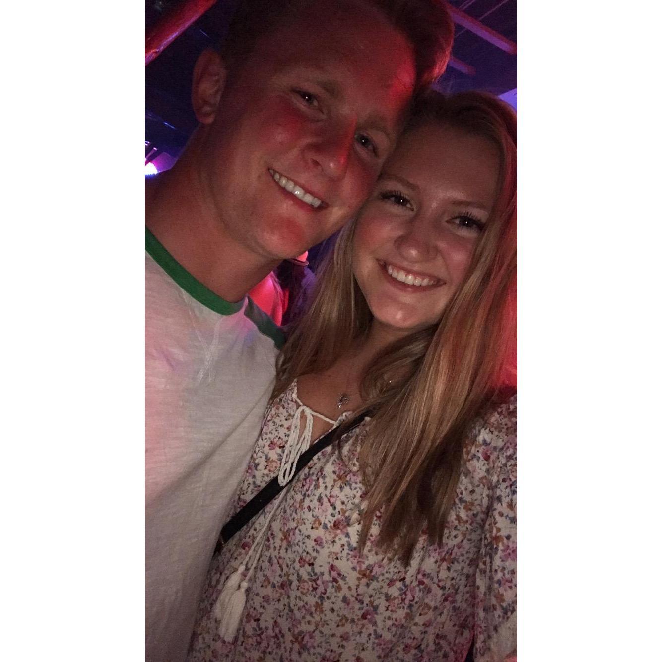 A night out with friends at Wild Bill's