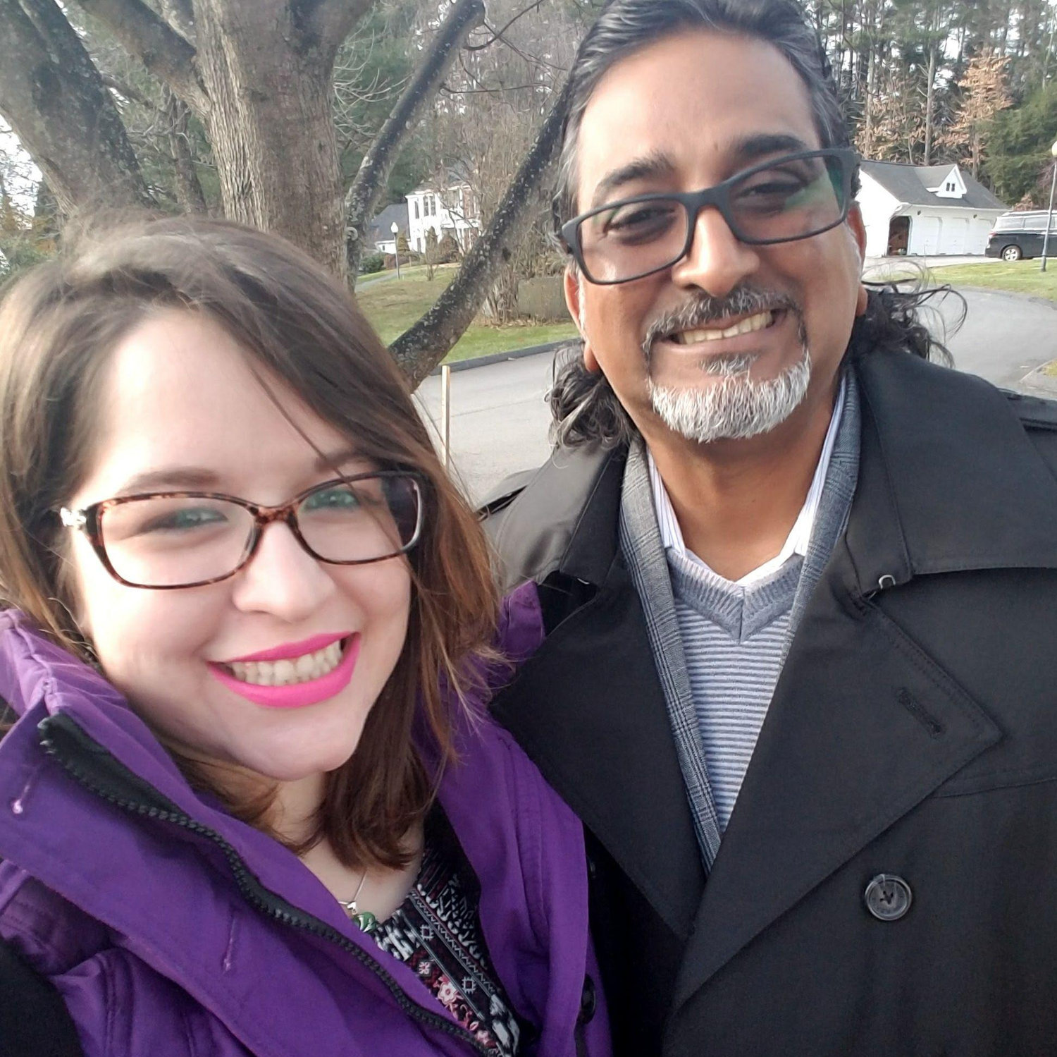 For Maritza’s first Thanksgiving away from home, Rudy surprised her with a visit, saying, “I couldn’t let you spend Thanksgiving alone.” November 23, 2017.
