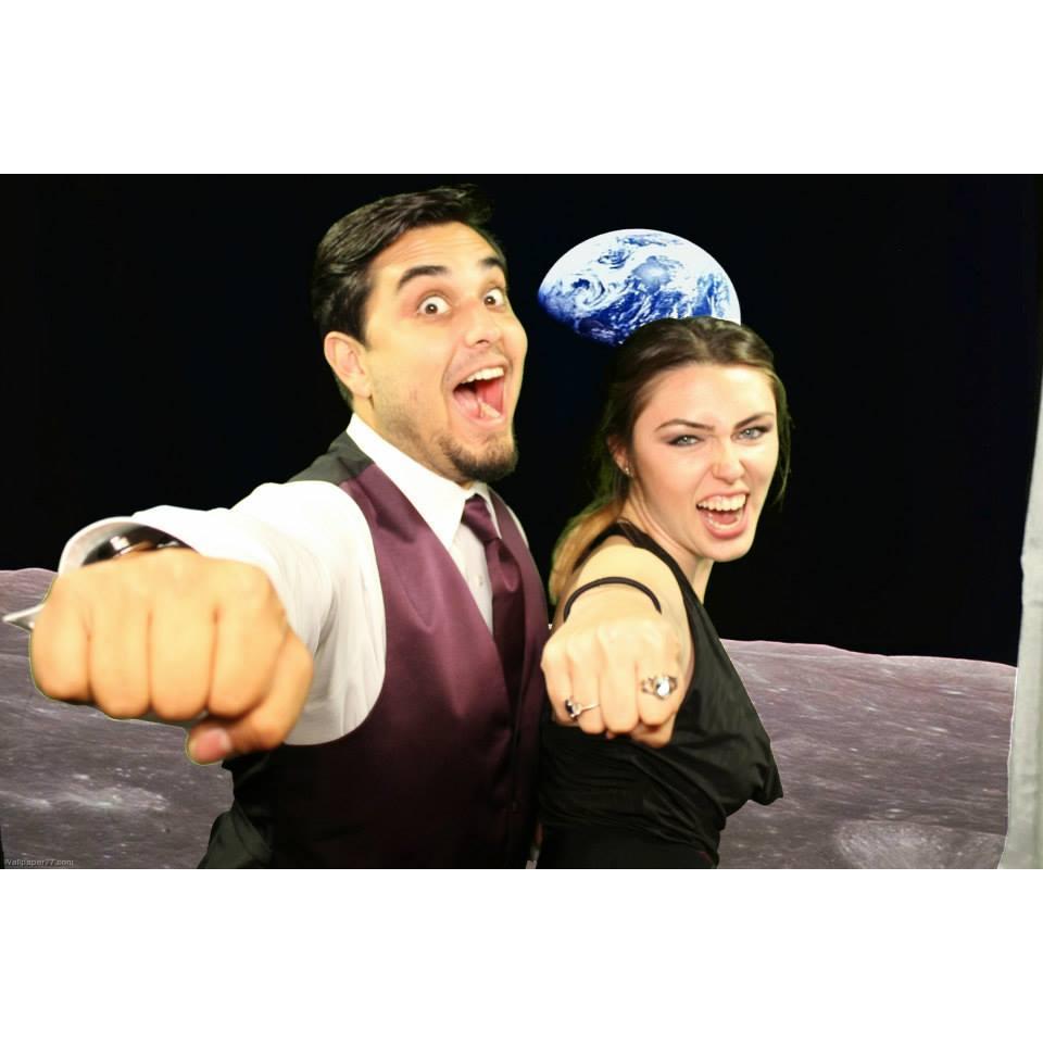 Fighting Crime on the Moon.