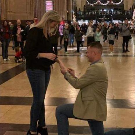 The moment I said, "Yes!"