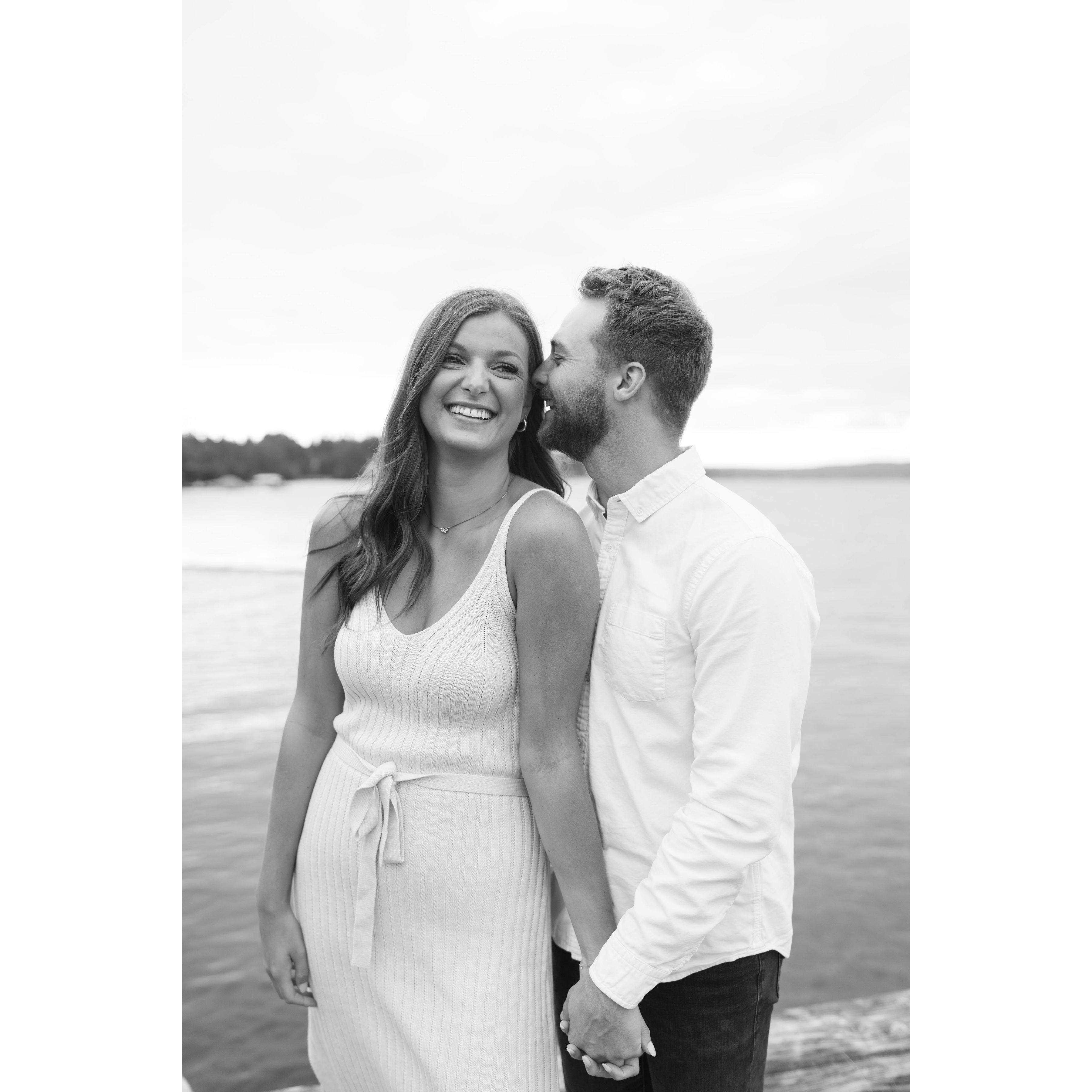 July 16, 2022: We celebrated one year together by having photos taken to capture this early time in our relationship!