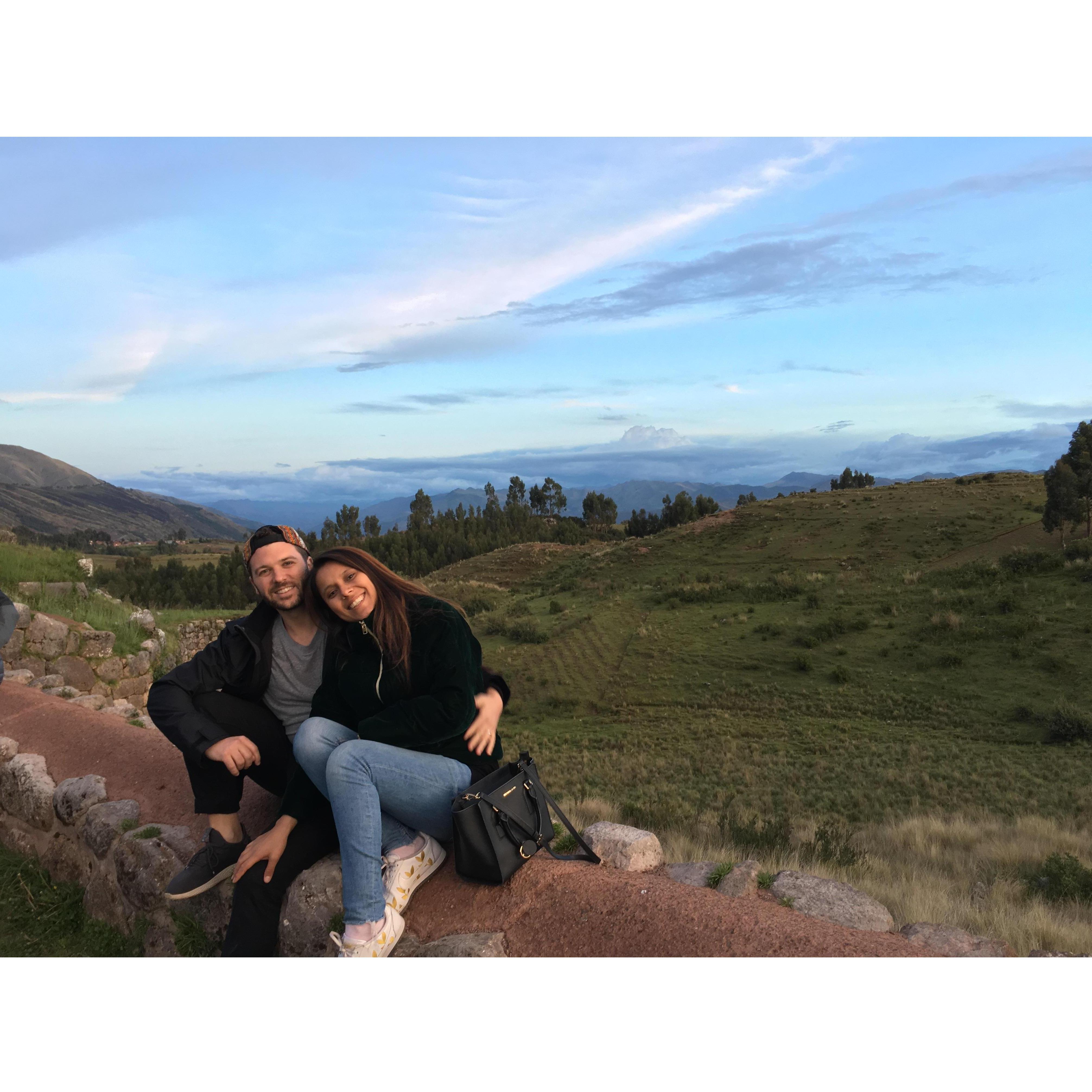 Our first trip to Cusco, Peru together