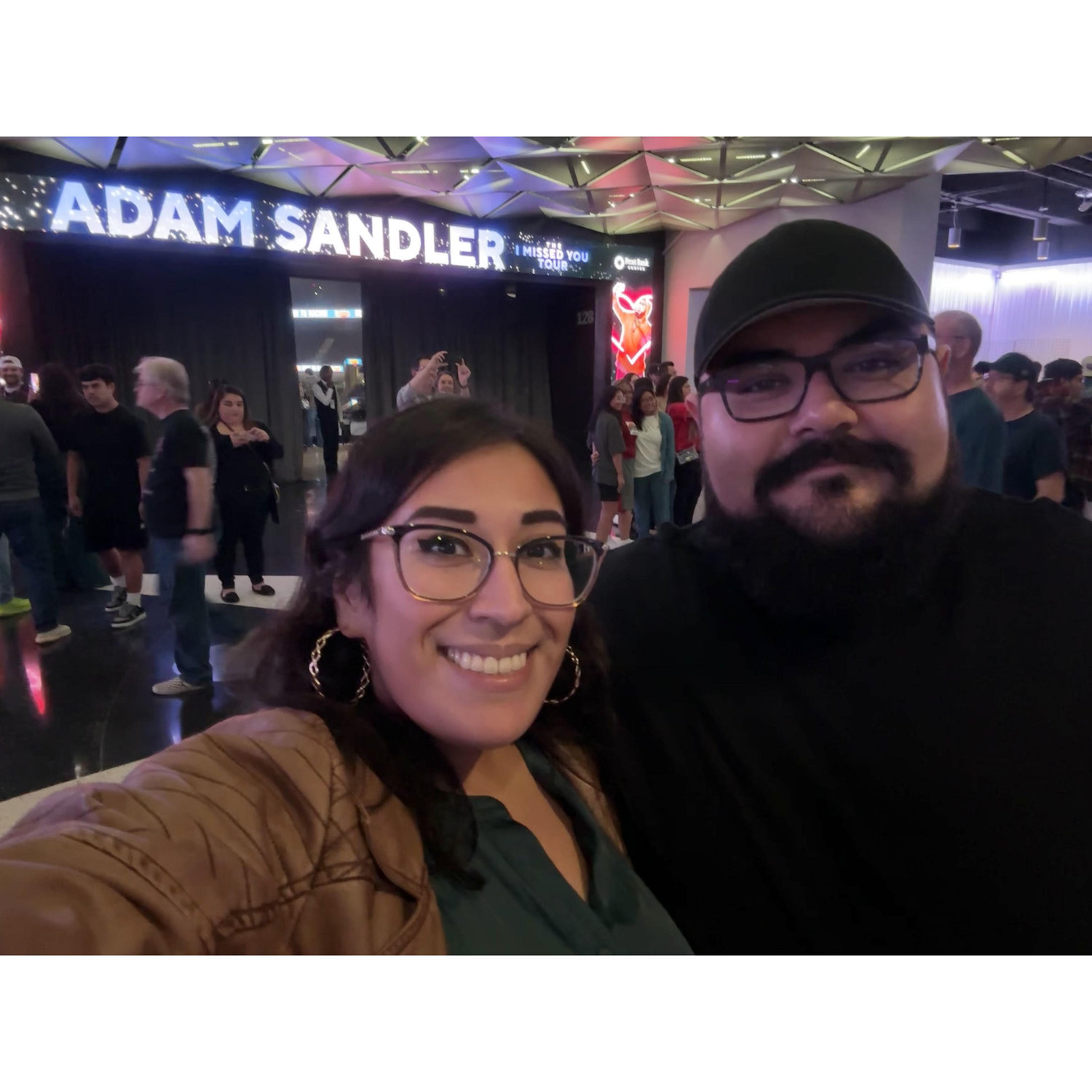 We got to see Adam Sandler, one of Jacob's favorite comedians, in December 2023. It was a fun night with lots of surprise guests!