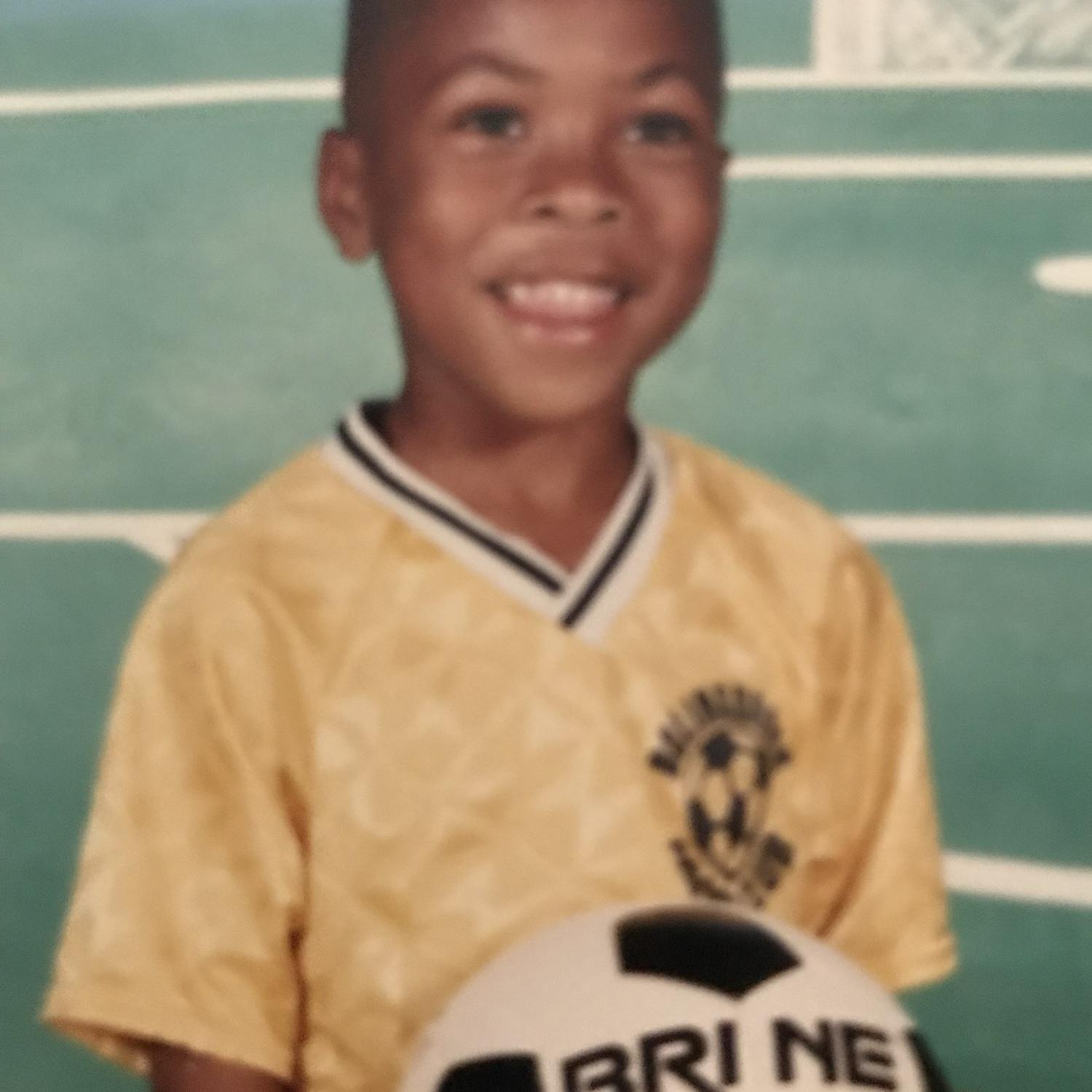 Benji the soccer superstar!