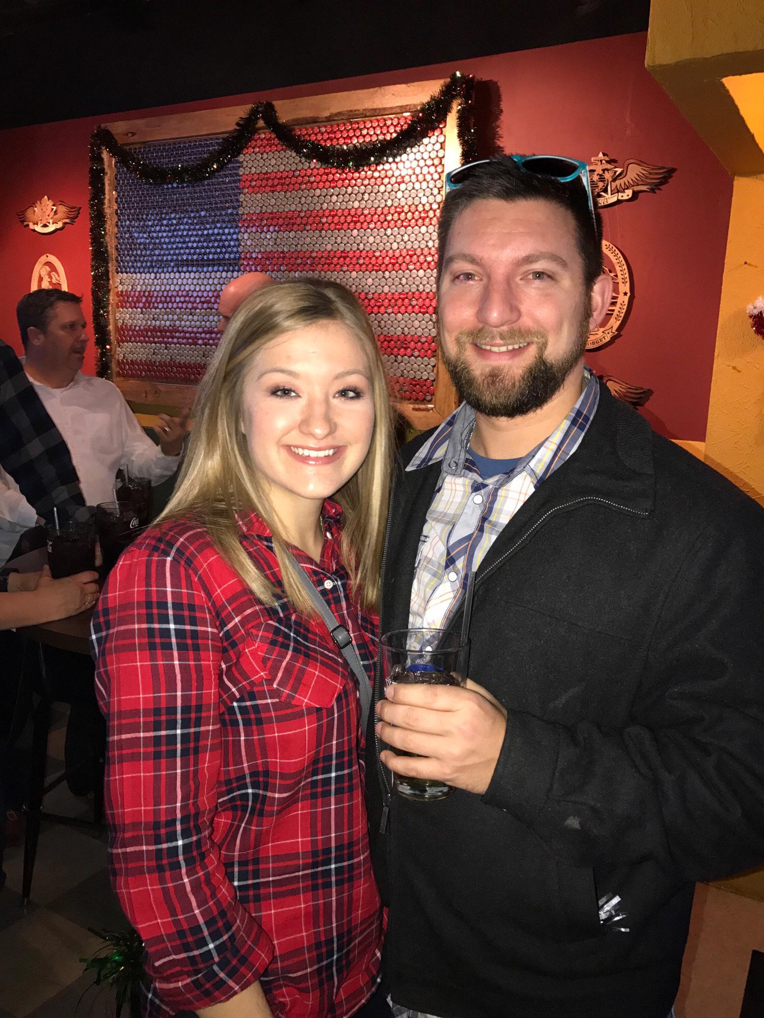 The night we “officially” became Boyfriend & Girlfriend! 12-31-16