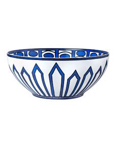 Hermès Bleus D'Ailleurs Large Salad Bowl