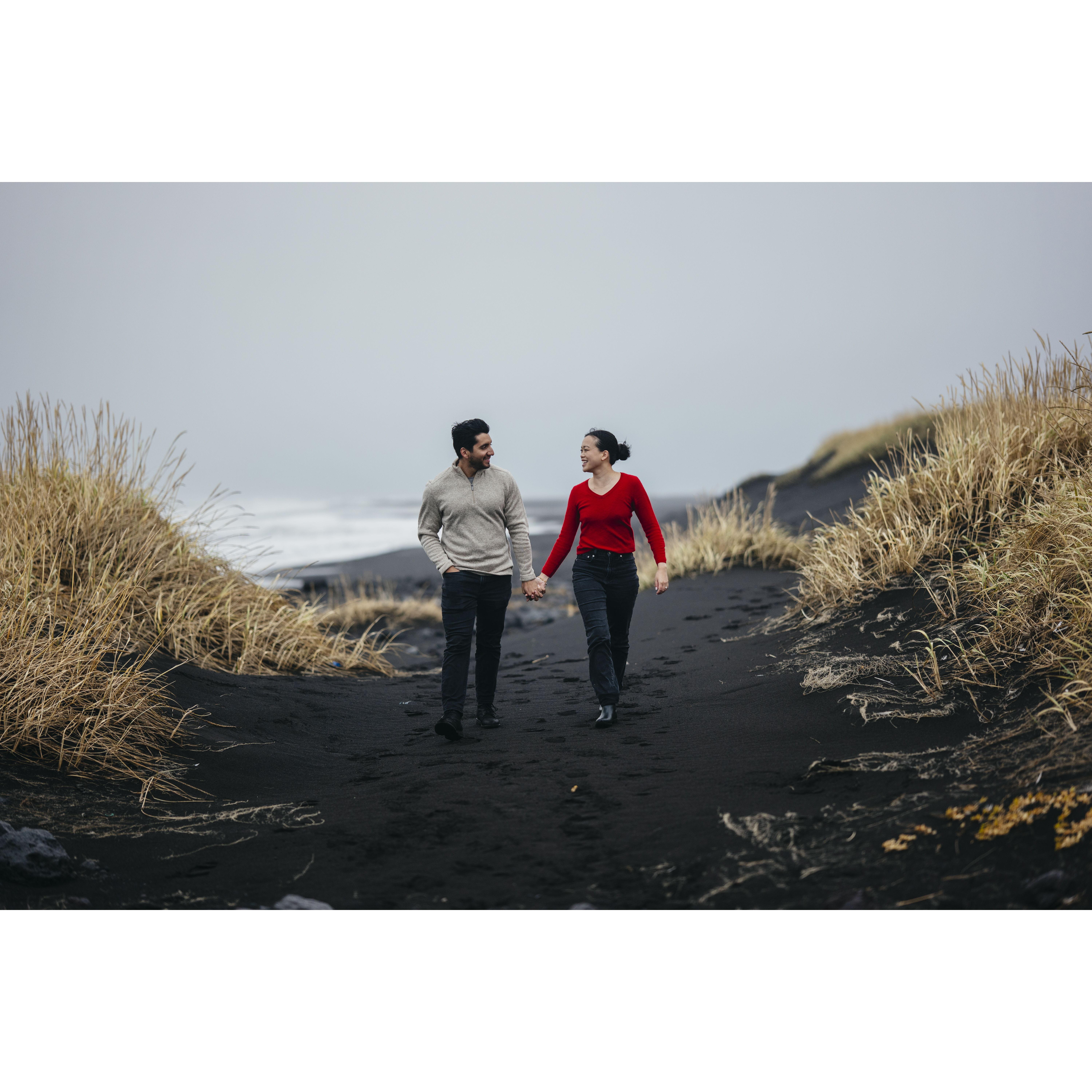 Our engagement photos in Iceland.