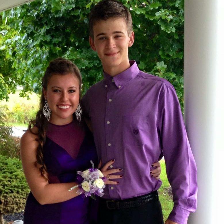 Nathan's senior homecoming. 🤍
