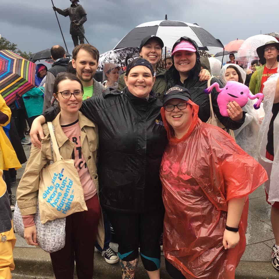 Pensacola Women's March 2017 with the Bumbles.