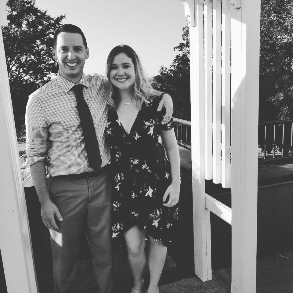 One of the many weddings we attended together (and fell in love at).
