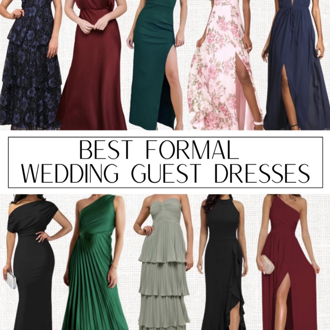 Wedding attire inspo. Please no white, silver or light blue.