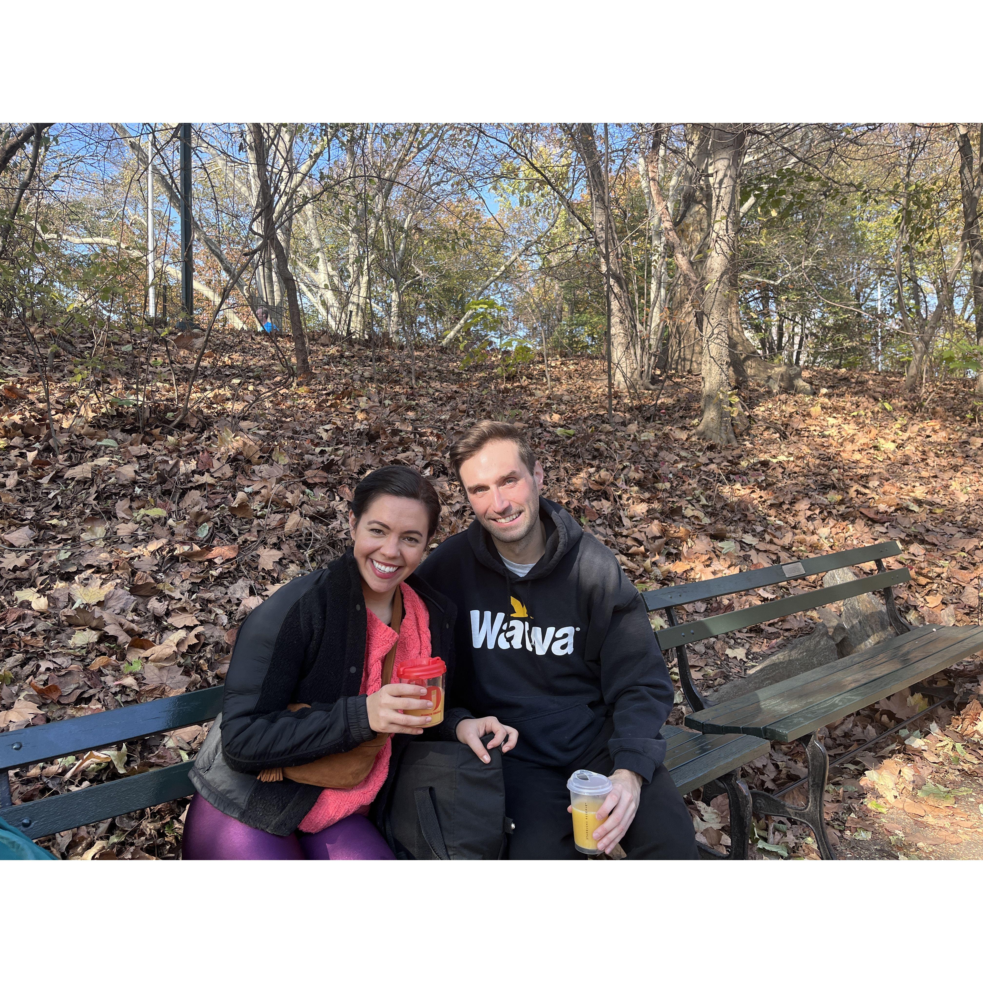 Park-mosas on Thanksgiving!