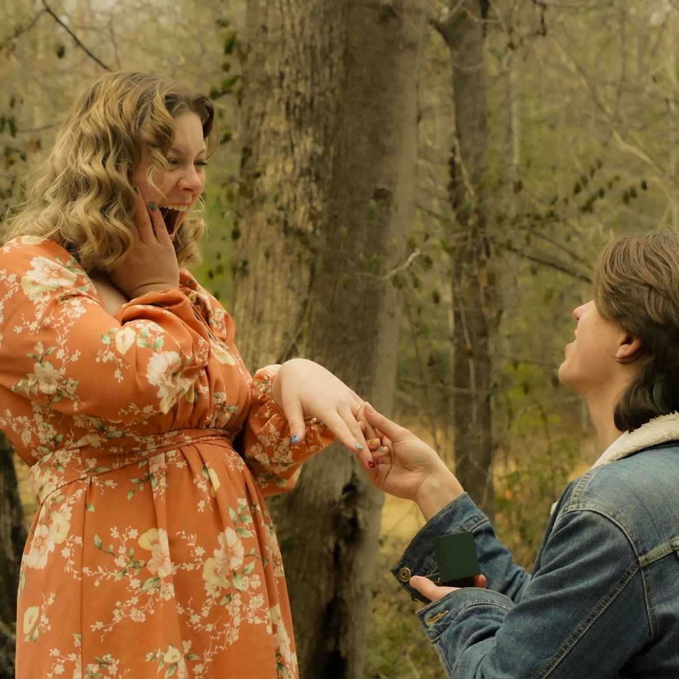 She said yes! 
02.22.2025