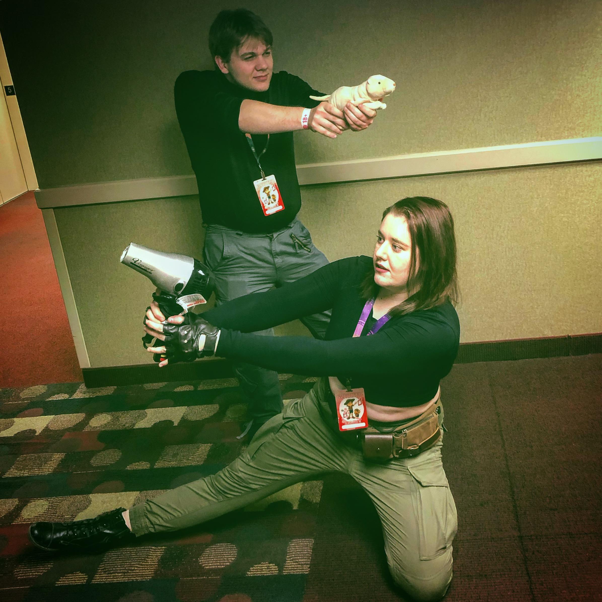 Kim Possible and Ron Stoppable at Ohayocon 2019