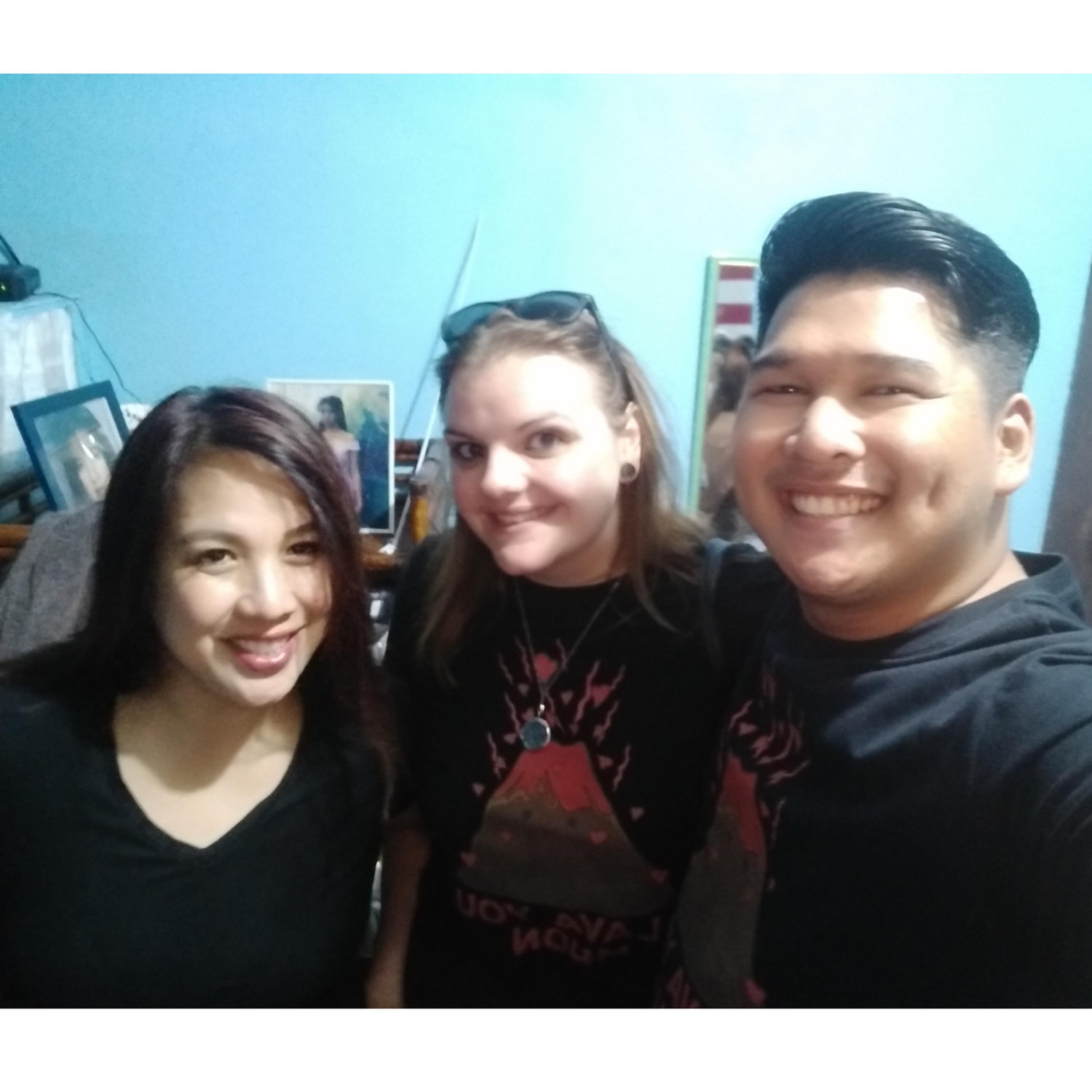 Raymond and Crystal with their match maker Katherine.  It wouldn't have happened with out you Katherine, Thank You!