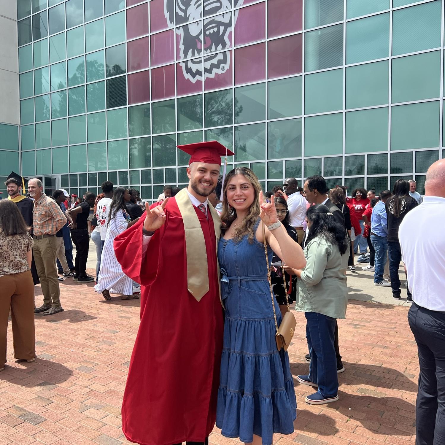 May 4, 2024 - Danny’s graduation at NC State University, go Pack!❤️