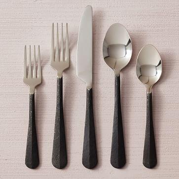 Ridge Flatware Set (2) 5 piece sets