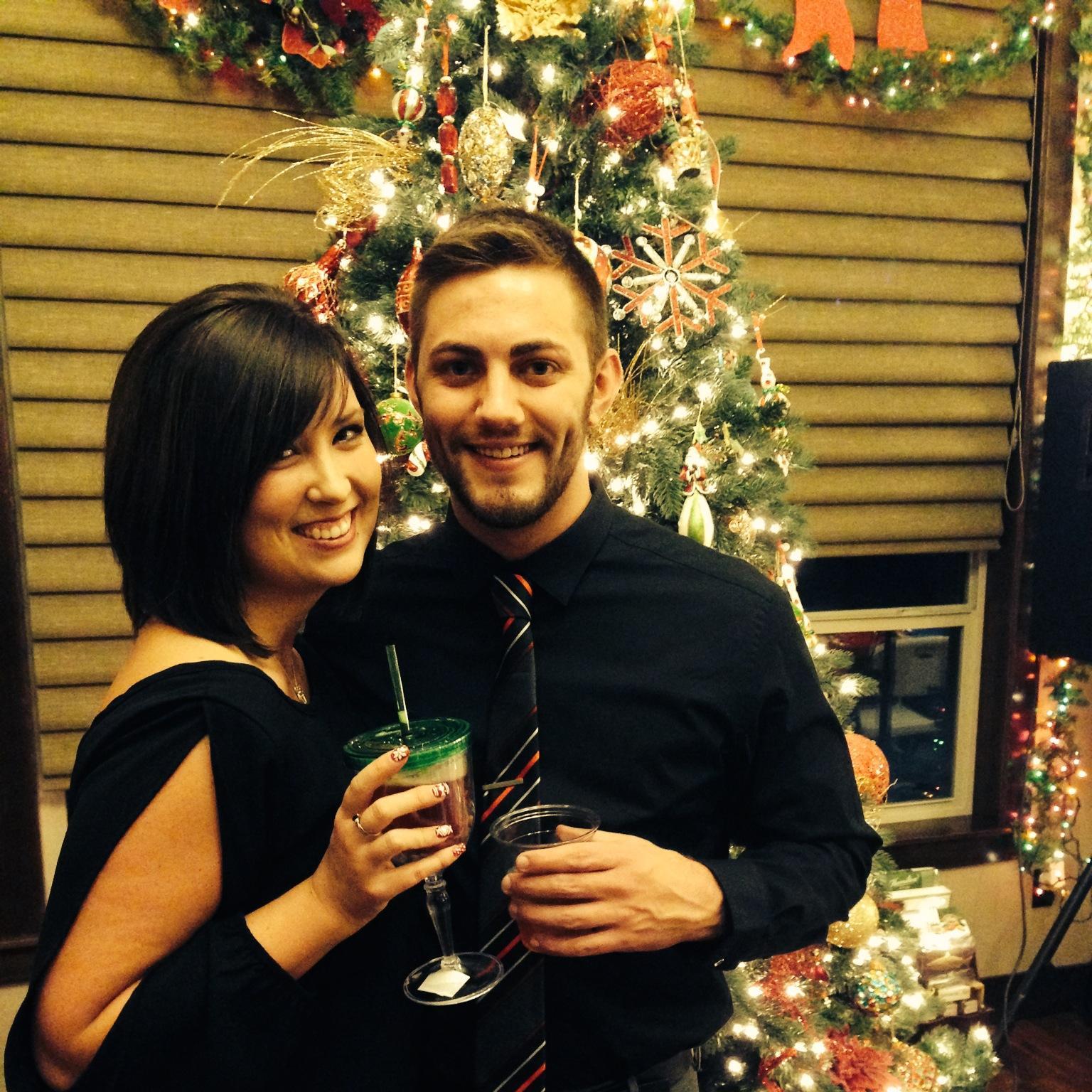First Le Nails Christmas Party. December 2013