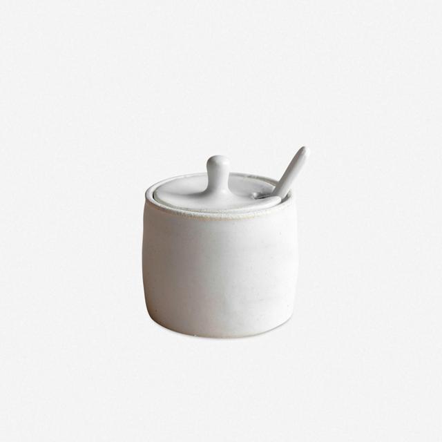 Sheldon Ceramics Spice Jars, Eggshell