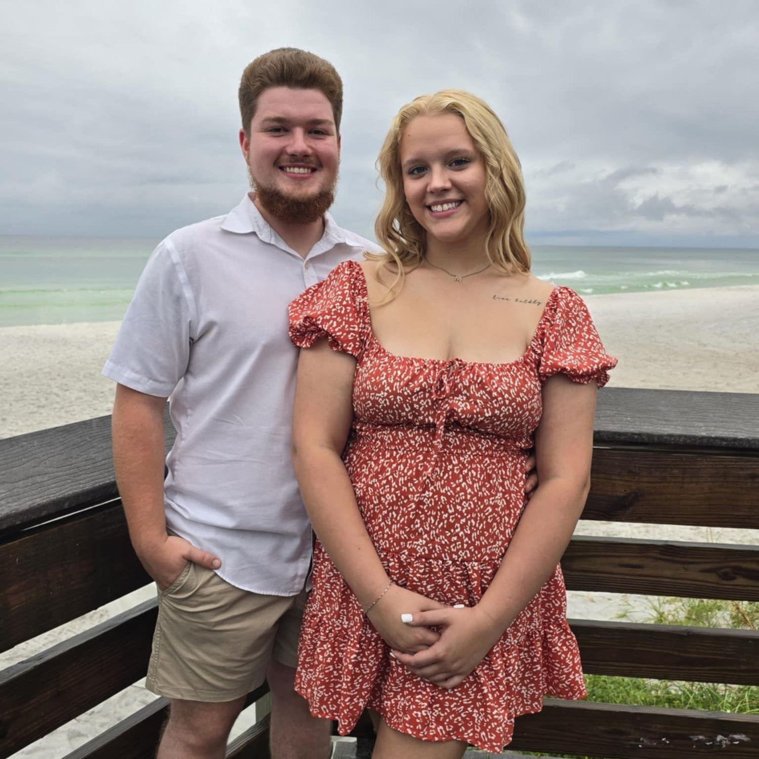Our first real pictures together, done by my second momma :)