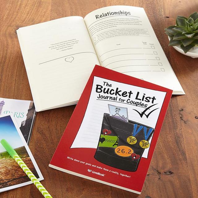 The Bucket List For Couples Book