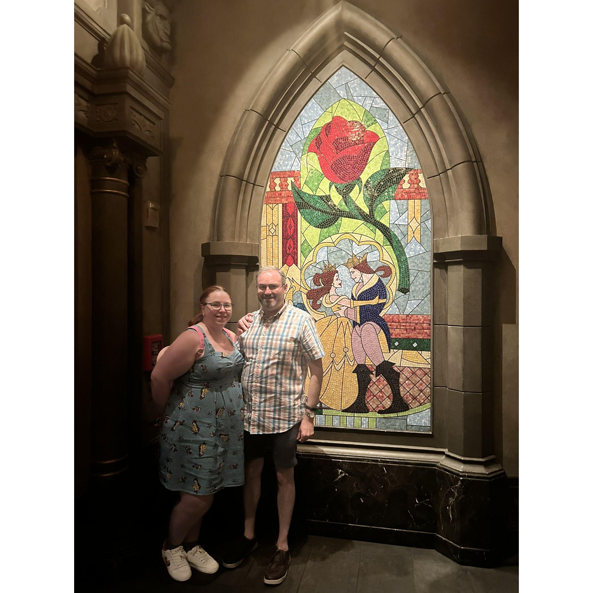 After our engagement in the Magic Kingdom in Be Our Guest