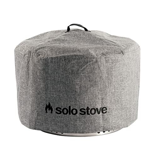 Solo Stove Yukon Shelter Protective Fire Pit Cover for Round Fire Pits Waterproof Cover Great Fire Pit Accessories for Camping and Outdoors, Grey