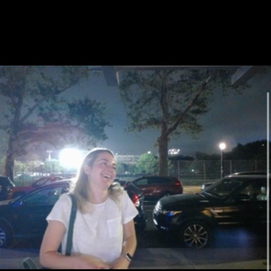 Jeff’s door camera snapped this pic from our first date :)