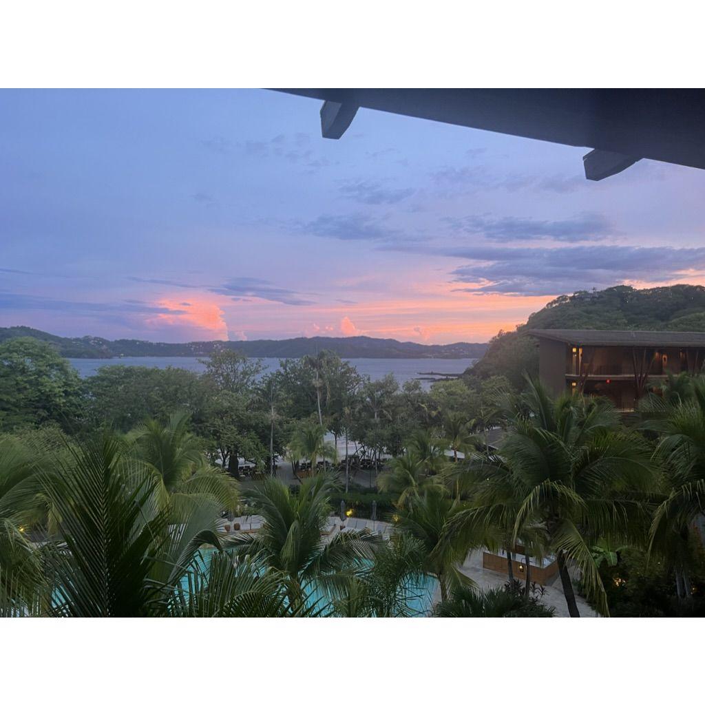 Our view at the Four Seasons Papagayo in Costa Rica