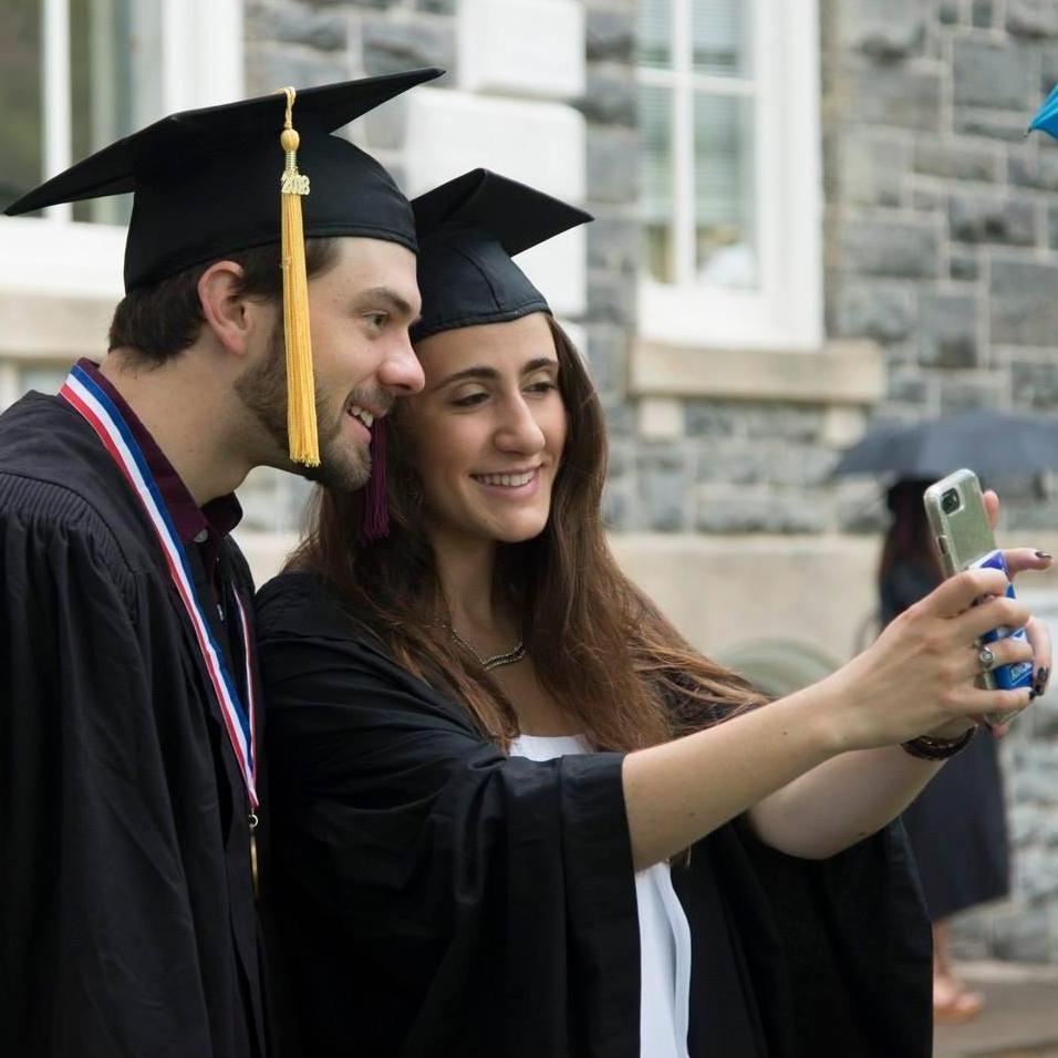 documenting proof that we graduated, 2018