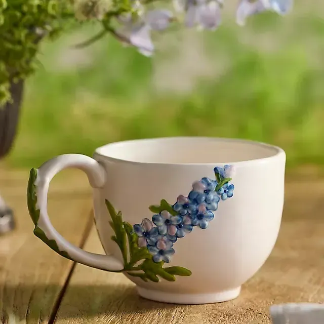 Flower of the Month Stoneware Mug
