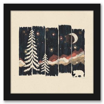 Starry Night In The Mountains by NDTank Wall Art - Americanflat