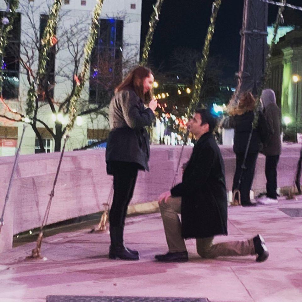 A stranger captured this moment!