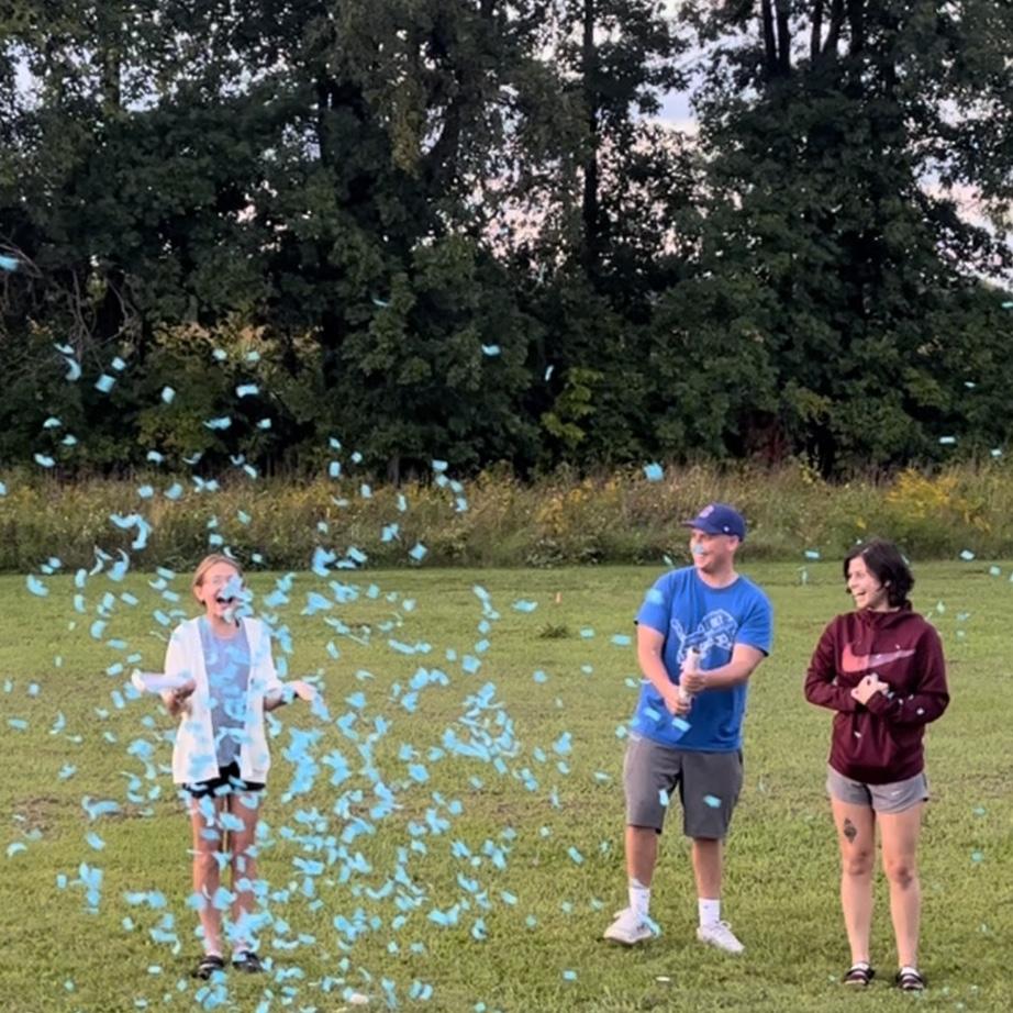 Gender Reveal for baby Jordan!🩵