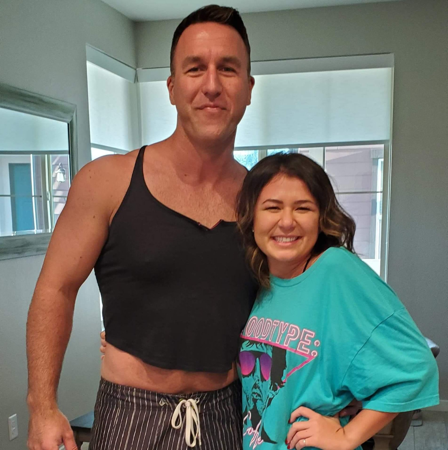 The only way to truly know if you are compatible is to try on each others clothes. It was destined to be love!