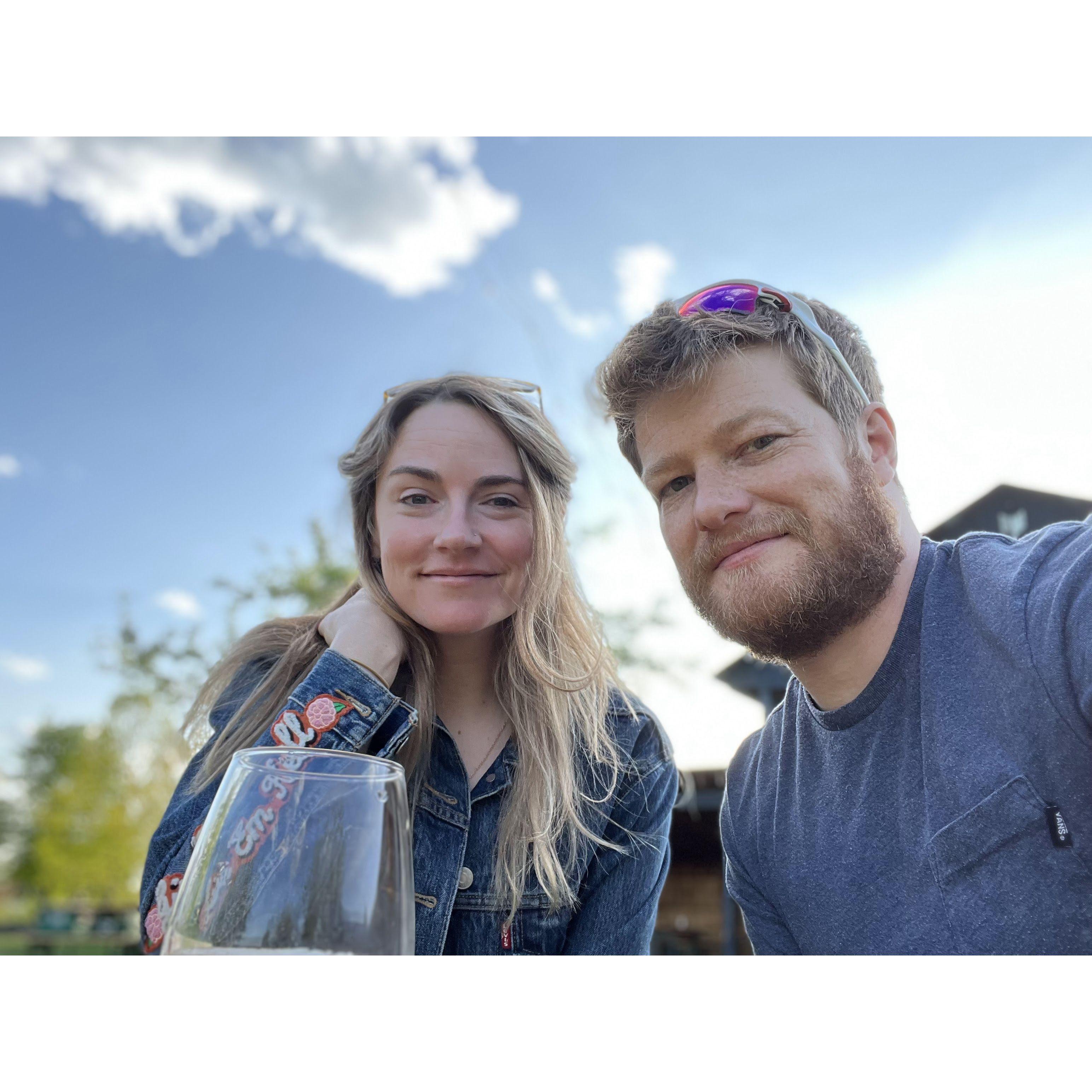 Westwind Orchards, go for the pizza stay for the fresh pasta. We love this place especially in the fall <3