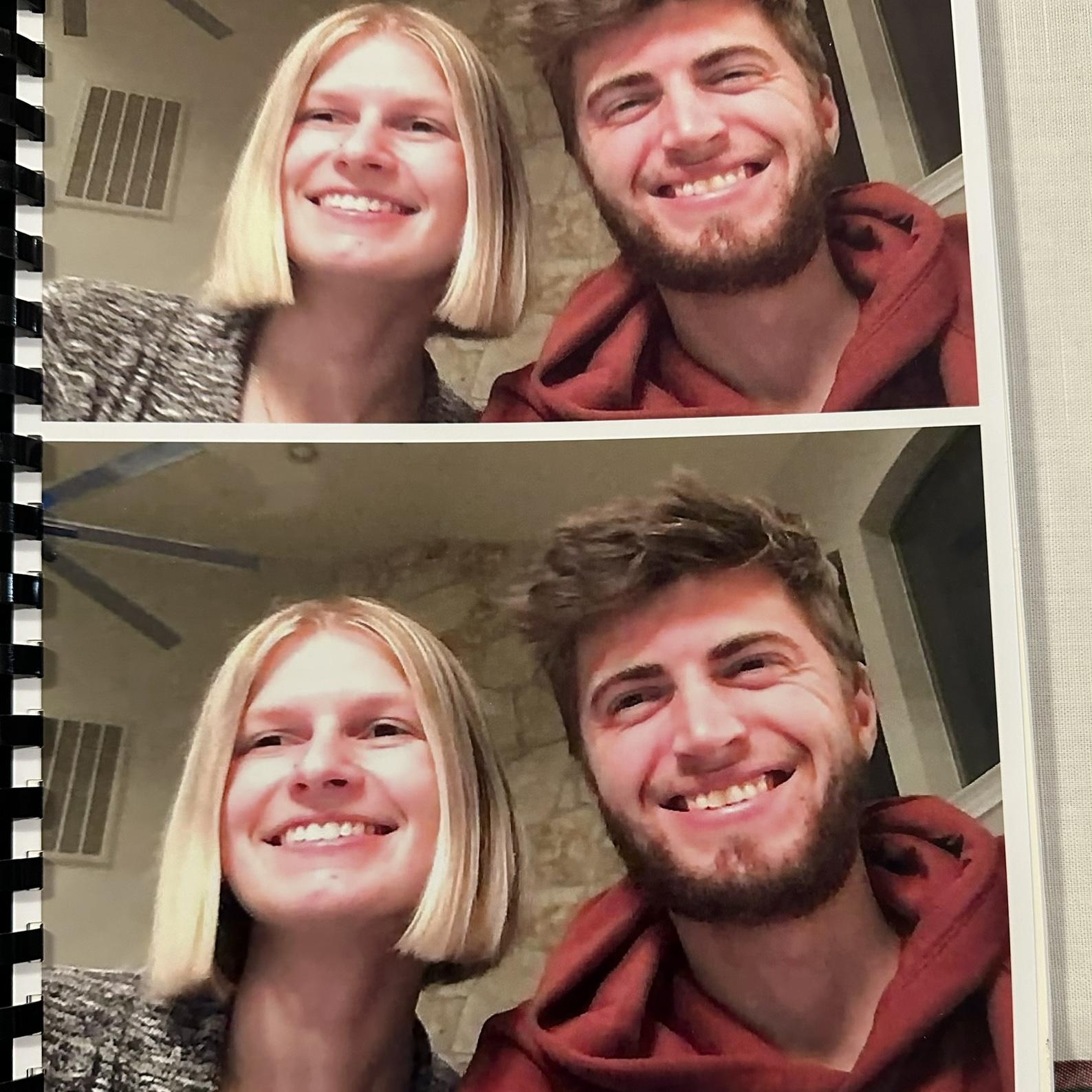 Jacks Grandparents took this screenshot the first time I FaceTimed them. It was the day we became official. November 17th, 2021