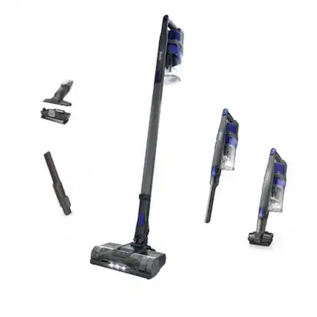 Shark - Pet Cordless Stick Vacuum with XL Dust Cup, LED Headlights - Blue Iris