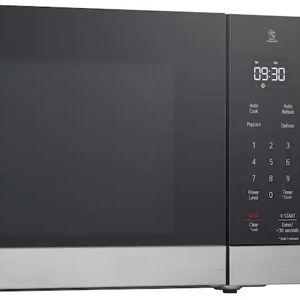 LG - 0.9 Cu. Ft. Countertop Microwave with Sensor Cooking and Smart Inverter - Stainless Steel